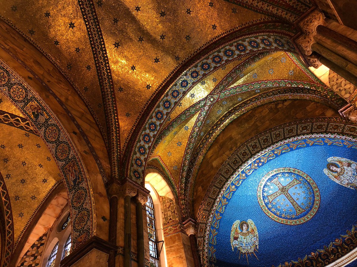 The voluptuously luminous, saturated darkness of John Loughborough Pearson’s Fitzrovia Chapel in London