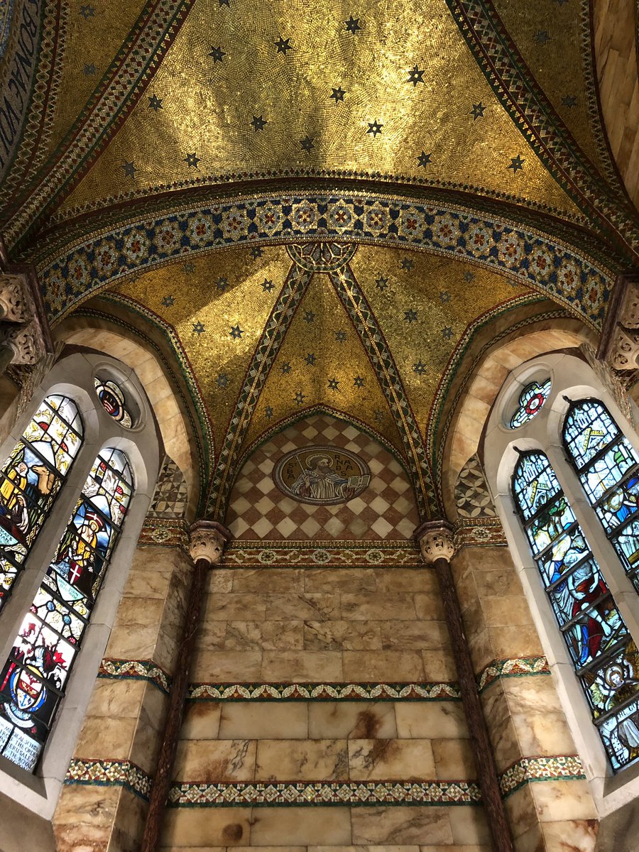 The voluptuously luminous, saturated darkness of John Loughborough Pearson’s Fitzrovia Chapel in London