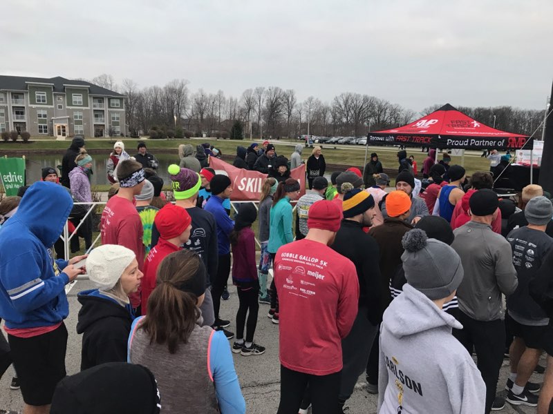 SkillmanCorp's tweet photo. The Skillman Corporation is proud to have been a Title Sponsor at this years @ymcaindy Gobble Gallop 5K. There were over 1,800 runners -- and 75 dogs -- who participated. It was a great way to start the Holiday! https://t.co/YDJNa6mol1