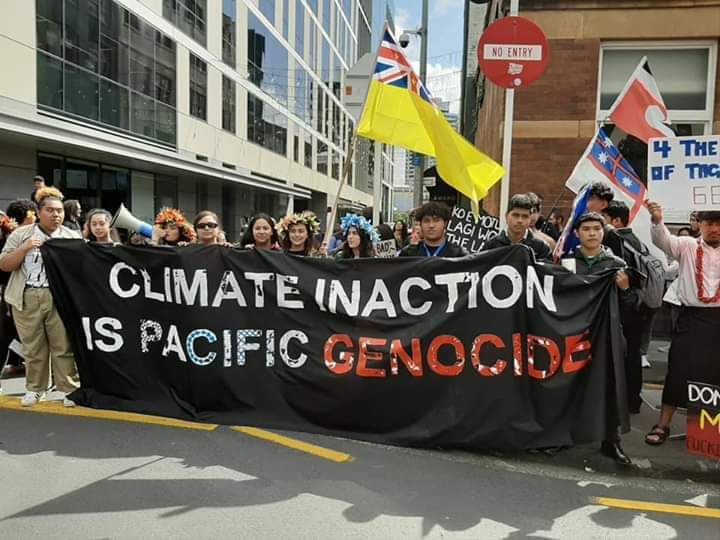 uriohau's tweet photo. Climate Inaction is Pacific Genocide #cop25 #INDIGENOUS #Pacific #ClimateEmergency https://t.co/PRoHYKhrkt