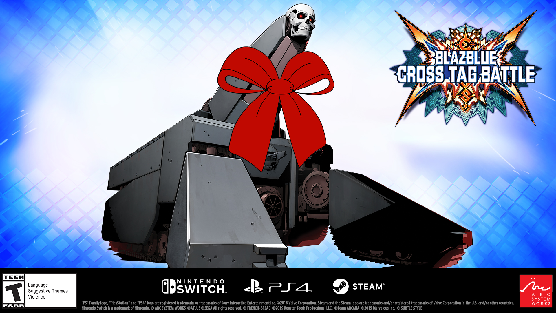 Arcsystemworks Guiltygearstrive 04 09 21 Looking For That Perfect Gift This Holiday Season Look No Further Than Blitztank The Tank That Keeps On Giving Playable Alongside 8 New Characters In The Recently Released tag 2 0 Expansion