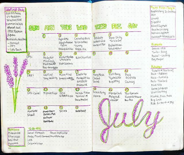 Month of July in all its Glory ⁣

#bulletjournal #bujo #bulletjournaling #bujojunkies #bulletjournaljunkies #bulletjournalcommunity #leuchtturm1917 #studygram #showmeyourplanner #bujolove #planner #studyspo #plannercommunity #journal #plannerl… ift.tt/381nT2f