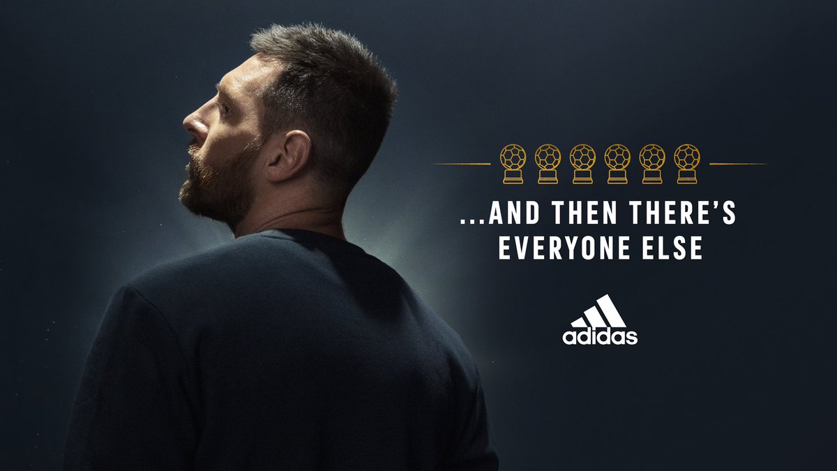 Unrivalled. Leo Messi becomes the first 