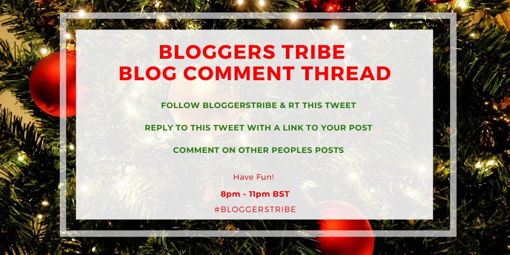 BloggersTribe's tweet image. It&apos;s Blog Comment Thread Time 🕗🎉

Rules are below 👇Please don&apos;t link drop whilst stating you will return comments, be kind and have fun 😊

- Ofaglasgowgirl

#Bloggerstribe #commentthread