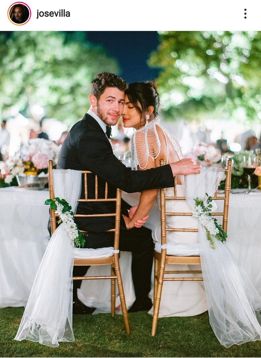 PriyankaMedia's tweet photo. Happy one year anniversary @priyankachopra and @nickjonas what a true pleasure it was to document your wedding festivities in india last year with my team and East West
           "#josevilla " https://t.co/kuVZnobocm