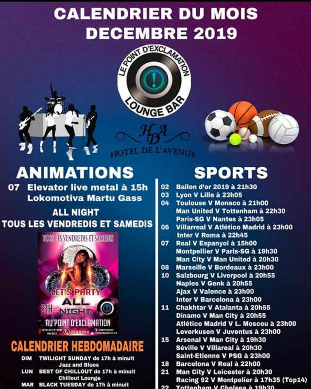 Live_Madagascar's tweet photo. Que faire cette semaine à Tana du 16 au 22 décembre 2019 ?https://t.co/3C5skasKpv

@IFmadagascar, @AfTAntananarivo, @ambafrmada, @hotellouvremada, @mairietana, @jcitana, @ESMAntananarivo, @IleMadagascar, @radiomada, @MinTransports, @LExpressMG, @midimadagascar, @orange_mg, https://t.co/BLBqNsNHSa