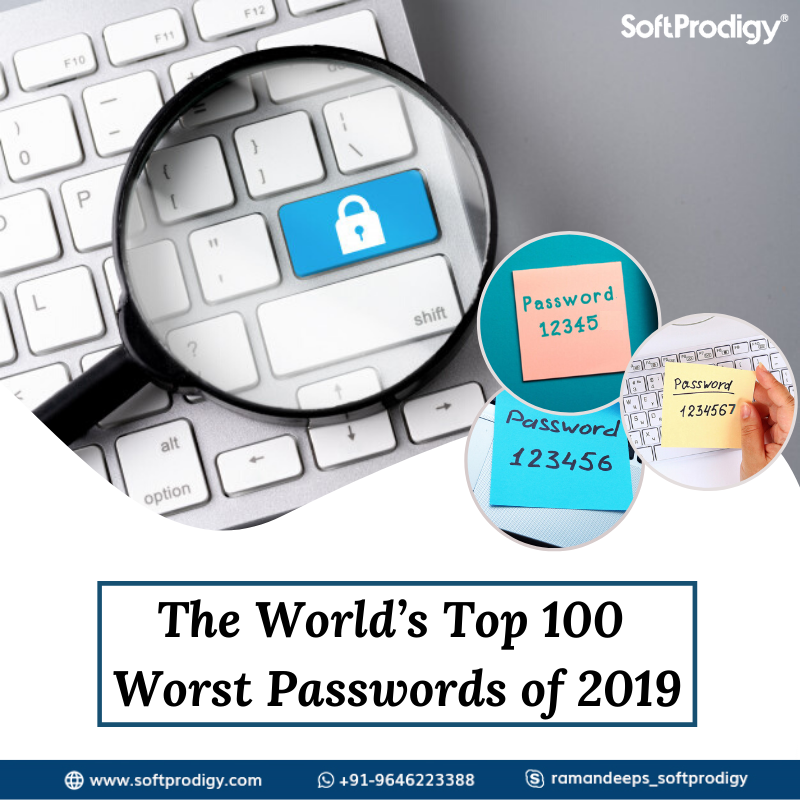 SoftProdigy's tweet photo. Do you use unique and strong #passwords to secure your accounts? Are you sure? Check out the top 100 worst #password list that you really can't afford to ignore: https://t.co/dkOntIDiOk. #Security #CyberSecurity #ITSecurity #AccountSecurity #Passwords #WorstPassword #TechNews https://t.co/4ADU40Cebd