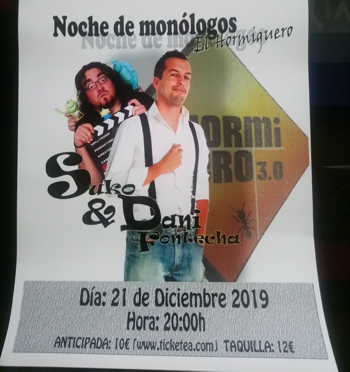 Risas a tope el sábado en #Parla #comedia <a href="/sukomedy/">Sergio Gonzalez SUKO</a> <a href="/Juventud_Parla/">Casa Juventud Parla</a> <a href="/MOVERParla/">MOVER Parla</a>