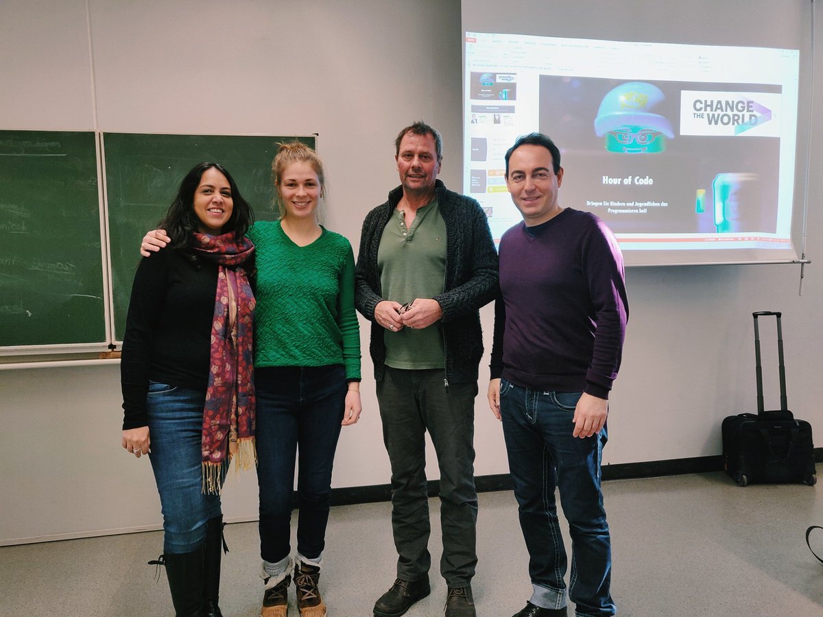 pragssie's tweet image. Had an awesome time yesterday conducting the #HourofCode2019 from #Accenture at a school in Neueuberg, Germany! We spoke about coding, it's importance and played 2 games which the students totally loved! For more information visit @codeorg