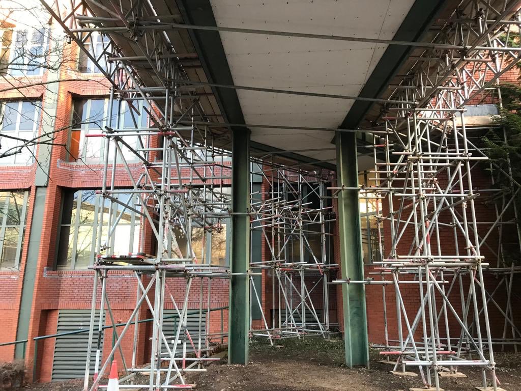 IBM Winchester completed on time thanks to great work from our team of scaffolders and superb communication with the client throughout. All handed over electronically on our new self developed bespoke software and always nice to get good feedback from the client #scaffold 🔴⚪️⚫️