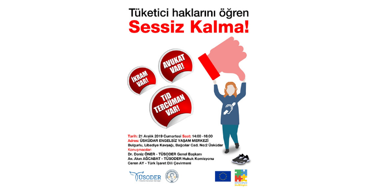 .<a href="/TUSODER/">TÜSODER</a> 21 Aralık'ta Tüketici Hakları Semineri düzenliyor! bit.ly/2RWl4Kx