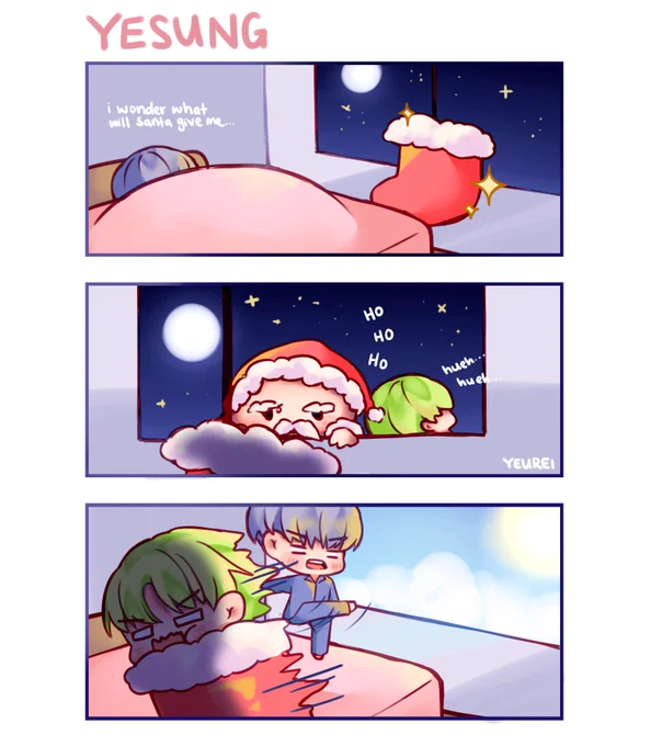 santa claus is coming to town ?
#yesung #donghae #eunhyuk #fanart 