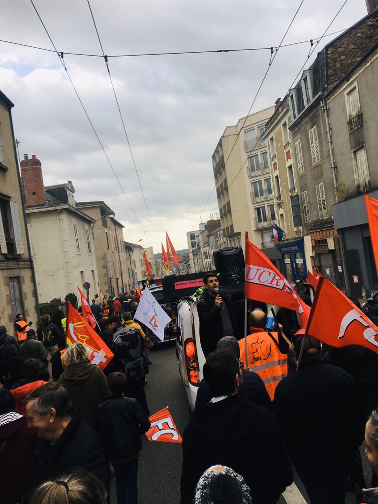 87Interim's tweet image. Limoges dans la rue