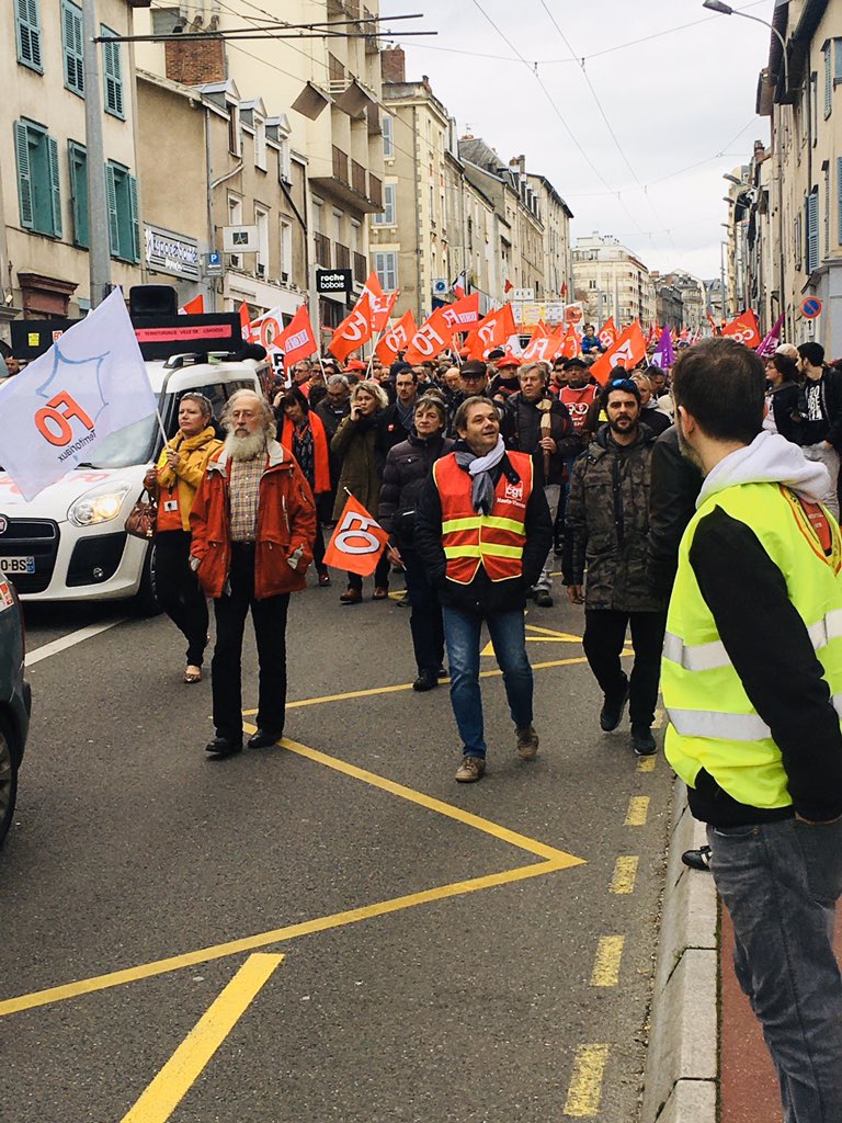 87Interim's tweet image. Limoges dans la rue