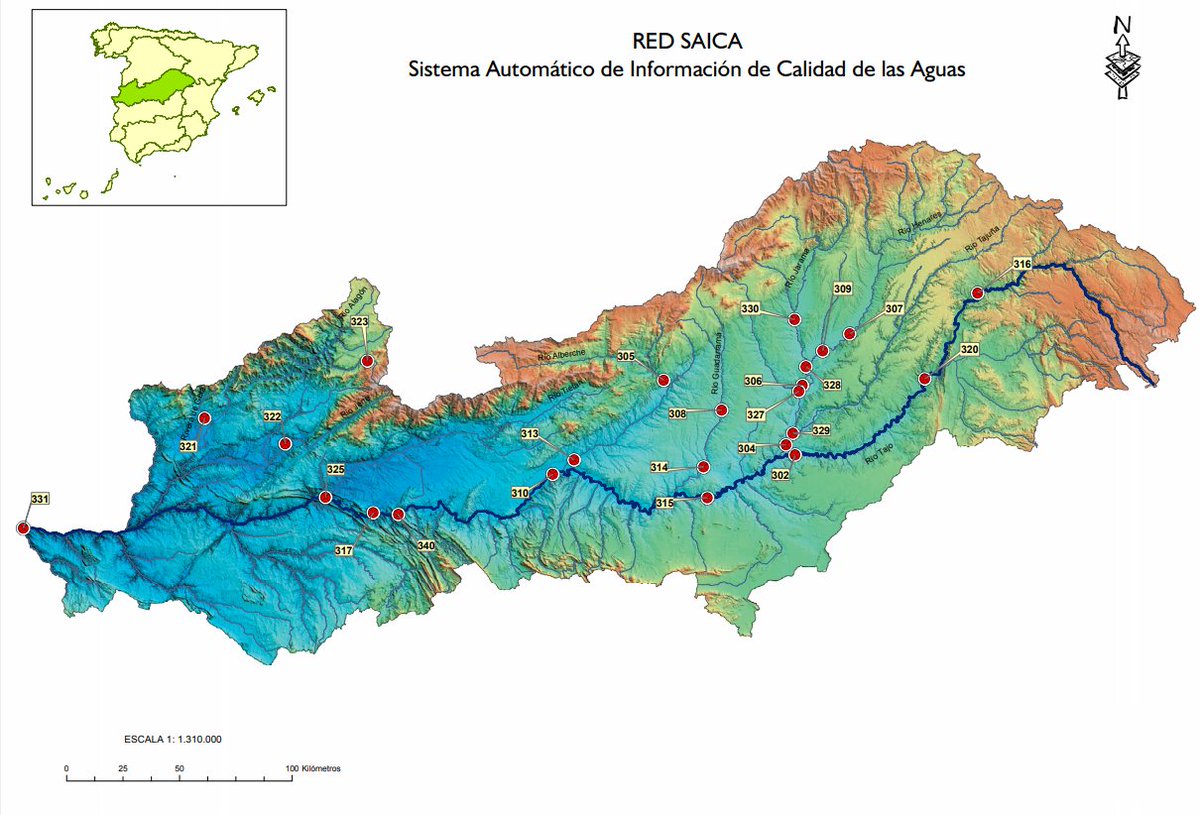 <a href="/mitecogob/">Transición Ecológica y Reto Demográfico</a> <a href="/EPmedioambiente/">EP MedioAmbiente y Biodiversidad</a> <a href="/eEMedioambiente/">Agua y Medioambiente</a> <a href="/DGobExtremadura/">Del.Gob.Extremadura</a> <a href="/DGobiernoCLM/">Delegación del Gobierno en CLM</a> <a href="/DGCyL/">Delegación del Gobierno en Castilla y León</a> <a href="/EFEverde/">EFEverde</a> <a href="/elagoradiario/">El Ágora 💧</a> @AeasAgua <a href="/blogdelagua/">Blog del Agua</a> <a href="/eforestal/">educación forestal</a> <a href="/riosconvida/">Ríos con Vida</a> <a href="/restaurarios_19/">Restaurarios2019</a> <a href="/ACAmbientales/">ACA -Asociación de Ciencias Ambientales-</a> <a href="/ecoticiasRED/">ECOticias.com 'El Periódico Verde'</a> 💧Las estaciones de la red #SAICA permiten controlar y vigilar los vertidos significativos(industriales y urbanos), proporcionan un control continuo y sistemático de calidad de aguas midiendo parámetros cada 15 minutos y con la toma de muestras automática
chtajo.es/LaCuenca/Calid…