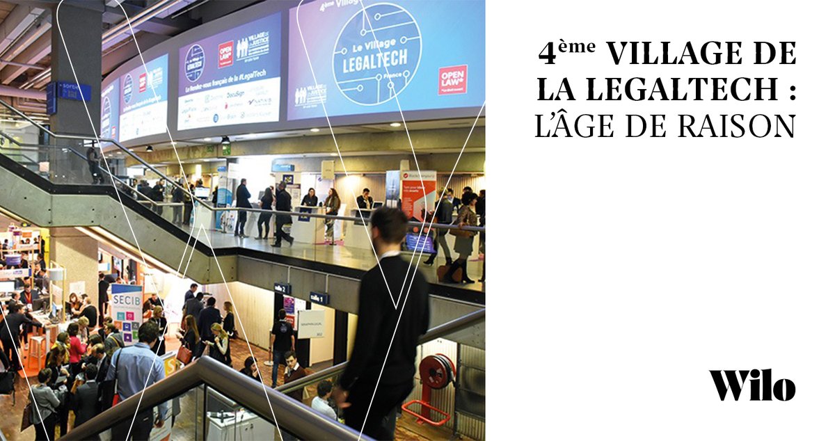 Pour sa quatrième édition, le Village de la #legaltech confirme son statut d’#événement incontournable, avec près de 3600 visiteurs et plus de 150 Legaltech présentes ➡ bit.ly/forum-legaltech