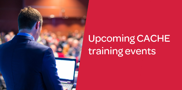 CACHEORG's tweet photo. CACHE is hosting a series of training events across the country in the next academic year. The events will be taking place in Birmingham, Leeds, London and Newcastle between November 2019 and April 2020. https://t.co/n8jxxTvLK8 https://t.co/9EMMVJZkfj