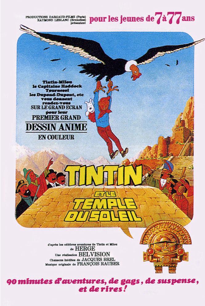 51 years of the premiere in France of 'Tintin et le Temple du Soleil'.The film adapted  #Tintin's double album 'Les Sept Boules de cristal'/'Le Temple du Soleil'.Directed by Eddie Lateste and produced by Raymond Leblanc and  #Belvision Studios