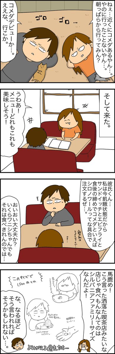 コメダつっよ…な話。 