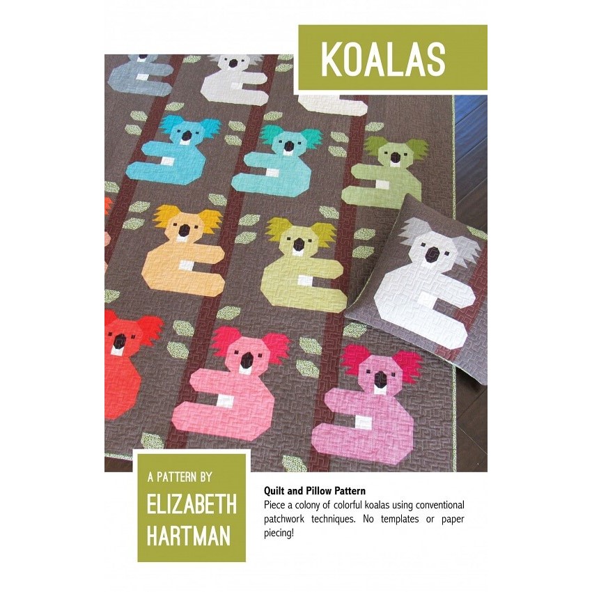 With all the wildfires in Australia-our Koala's are increasingly threatened. Elizabeth Hartman's pattern Koalas is reminder of how precious they are!

#fabricgardenau
#elizabethhartmanquiltpattern
#koalasquiltpattern
#safariquiltpattern
#foundationpiecing

ow.ly/BrKs50xA0ra