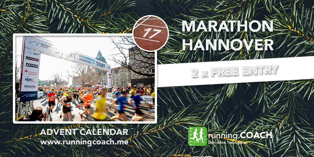 running.COACH (@runningcoach_me) on Twitter photo #17 To the advent calendar: runningcoach.me/adventskalender
Win one of two free entries and be part of the <a href="/Marathon_HAJ/">ADAC Marathon Hannover</a> Hannover.
#Hannover #Marathon #AdventCalendar #run4goals #runningcoach #marathontraining #17 To the advent calendar: runningcoach.me/adventskalender
Win one of two free entries and be part of the <a href="/Marathon_HAJ/">ADAC Marathon Hannover</a> Hannover.
#Hannover #Marathon #AdventCalendar #run4goals #runningcoach #marathontraining