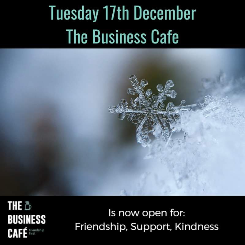 Tuesday 17th December
Good morning #TBusinessCafe is now OPEN for friendship, skills &amp; kindness. Why not join our #Facebook group &amp; share your stories &amp; what plans you have for today: facebook.com/groups/Tbusine…

#open #friendship #kindness  #joinus #tuesday