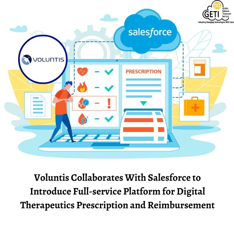 getitraining's tweet image. Voluntis is a leader in digital therapeutics (DTx) and Salesforce is a global leader in CRM.
#GETI #Vadodara #Technology #SalesforceTraining #salesforce #cloud #Voluntis #digital #therapeutics #CRM #Reimbursement #Prescription #TechnicalUpdate #SalesforceNews #LatestUpdate #IT