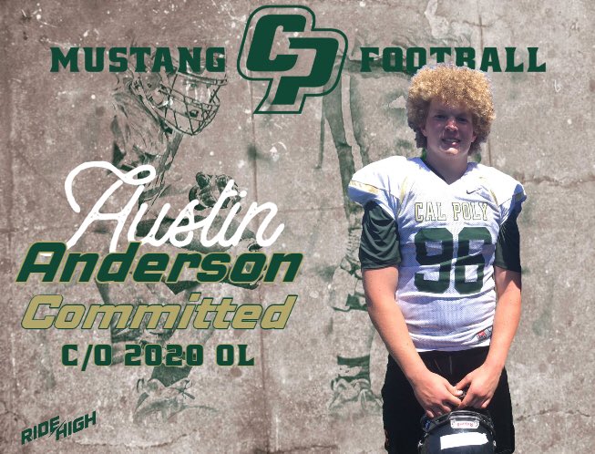 Thanks to everyone within the <a href="/calpolyfootball/">Cal Poly Football</a> program for putting together such a great visit this weekend. Looking forward to life in SLO #RideHigh