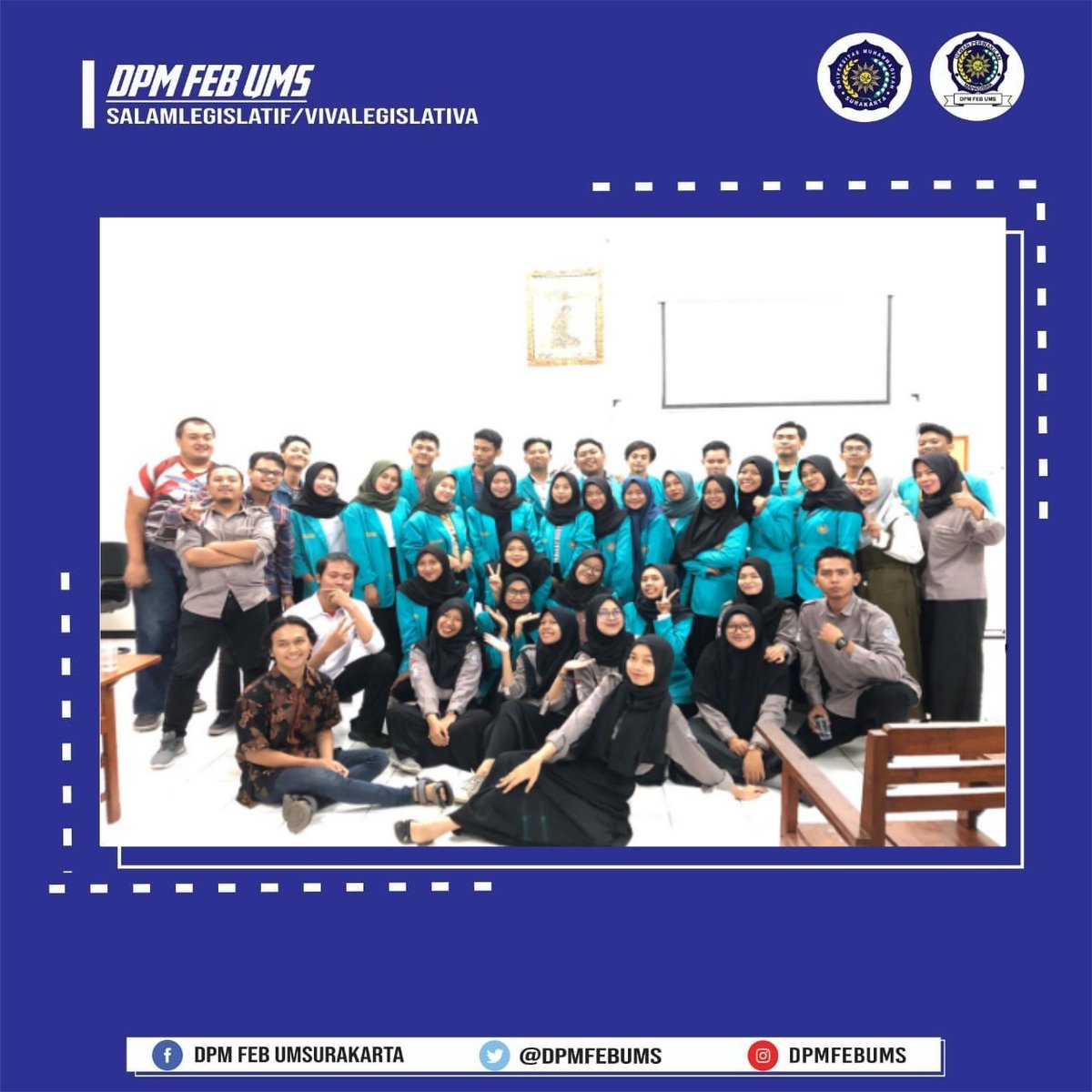 🇮🇩 Assalamu'alaikum Wr.Wb 🇮🇩
Alhamdulillah telah terlaksana Pelantikan PANWASLU X KPUR pada tanggal 5 Desember 2019.

#DPMFEBUMSSolutifdanBerkarakter
#VivaLegislativa
#Salamlegislatif
🇮🇩Wassalamu'alaikum Wr.Wb 🇮🇩