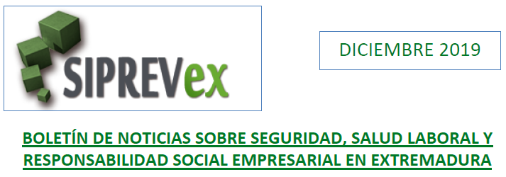 siprevex's tweet photo. Boletín SIPREVEX 12/2019. Noticias de la Dirección General de Trabajo sobre: seguridad y salud en el trabajo, prevención de riesgos laborales y responsabilidad social empresarial. Suscripciones en siprevex@juntaex.es
https://t.co/eju7XsJmNV
#prl #rse #saludlaboral https://t.co/L2hc9k3uq1