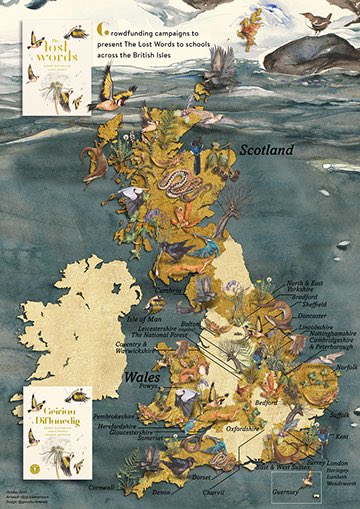 <a href="/TLWforCumbria/">The Lost Words for Cumbria</a> <a href="/AhlyahAli/">Ahlyah Ali</a> Here is the latest #lostwords #map
Full of gilded promise. But where next shall the goldfinches land?
