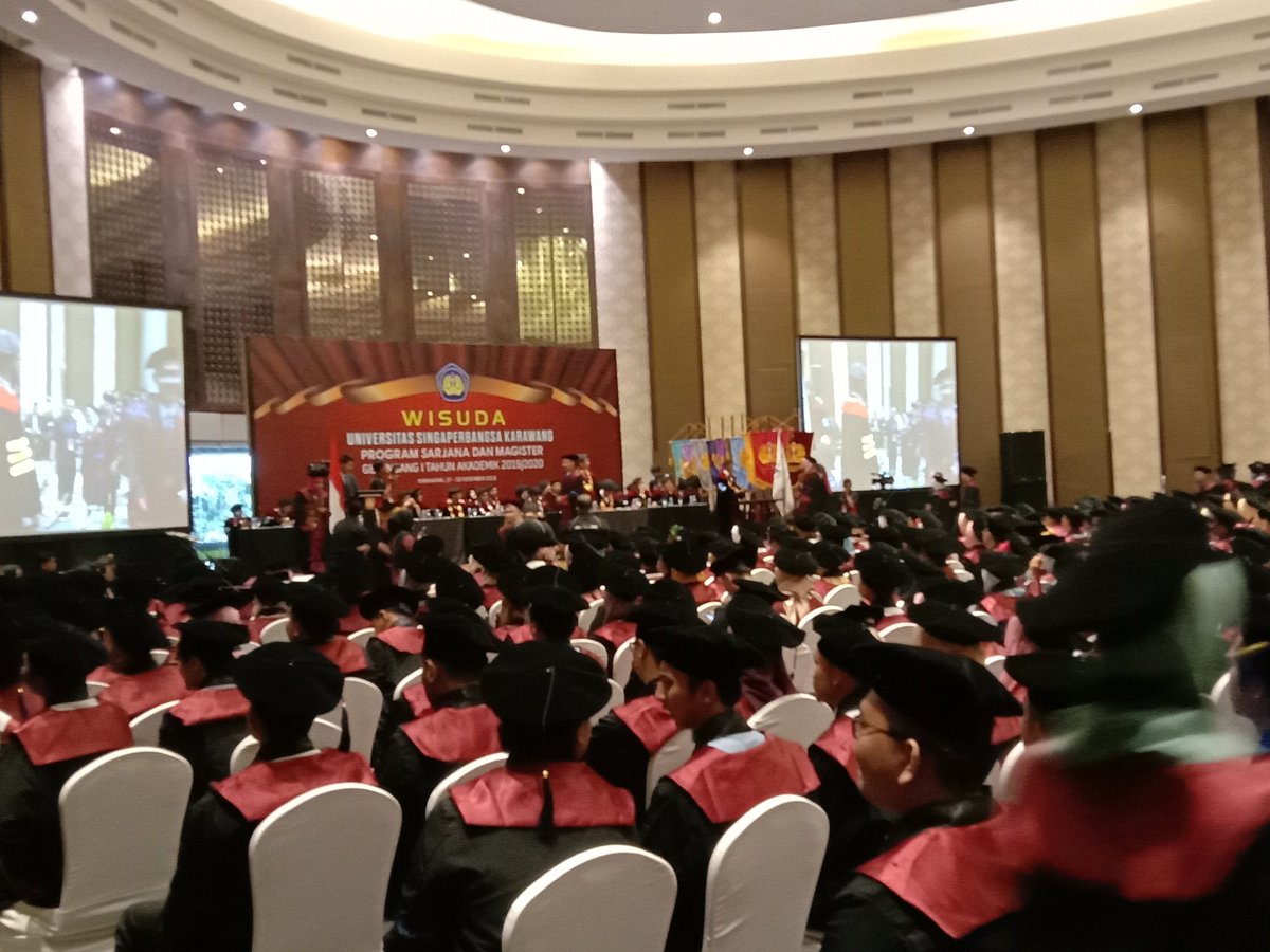 ElektroUNSIKA's tweet photo. Wisuda Unsika, 16 Desember 2019 https://t.co/mHFMBNYTgh