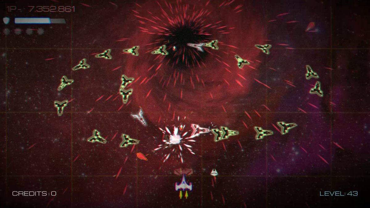 RetromaniacMag's tweet photo. Salvando nuestra especie a disparos en #VortexAttackEX: https://t.co/E9vIIkSTLq #shmup #matamarcianos #indiedev #indiegames 👾🚀@KaleidoGames https://t.co/OD0W89eMGf
