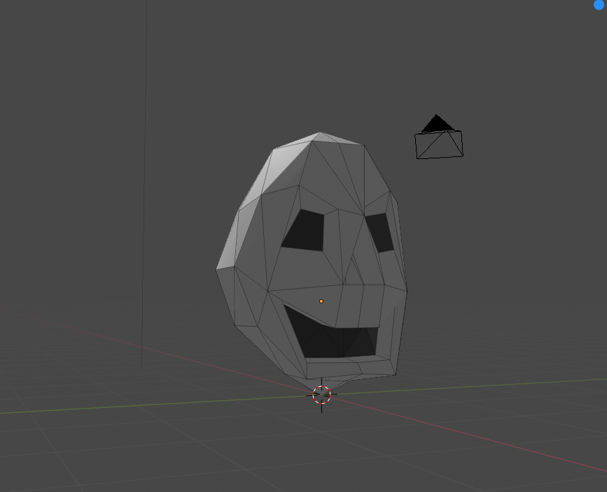 StircleD's tweet photo. Trying to make a skull! Any tips? #gamedev #indiedev #IndieGameDev #gamedesign #gamedevelopment #gamedeveloper #madewithunity #unity #unity3d #indiegame #lowpoly #blender #Blender3d https://t.co/H6Stz7hkiB