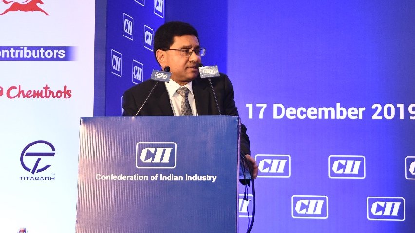 FollowCII's tweet photo. We need a #shipping regulatory authority on the lines of #IRDA. ~ Sanjay Budhia, Chairman, CII National Committee on #Exports at #CIIExportsSummit @sbudhia_patton https://t.co/sNeZ6ypwoi