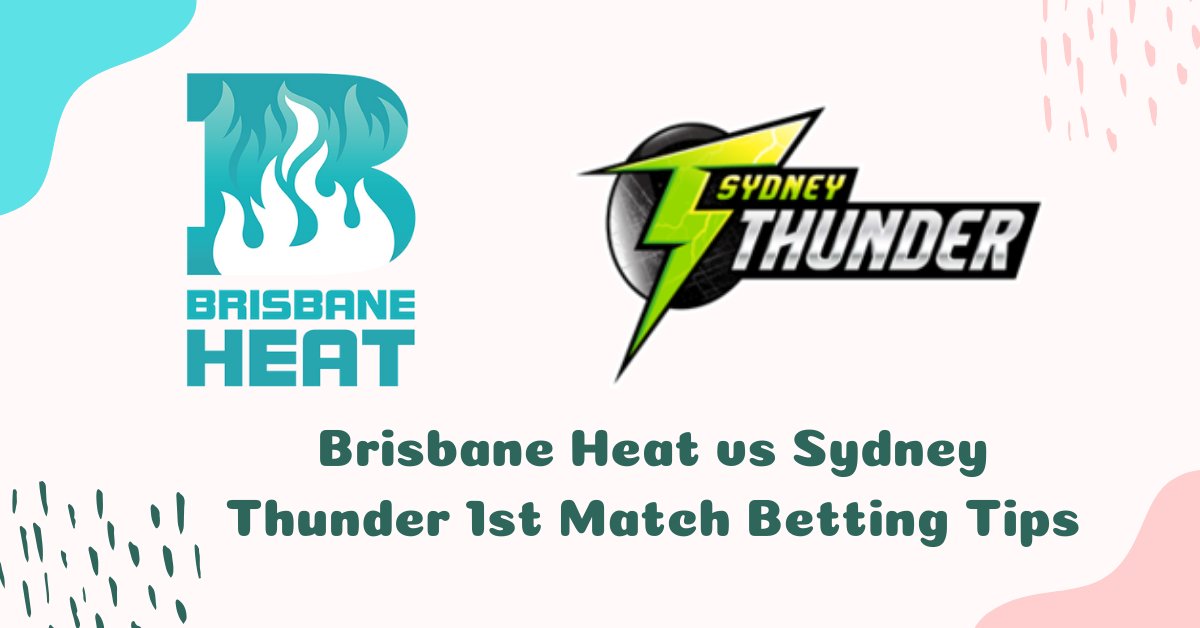 livecrickettips's tweet photo. Big Bash League 2019-20 1st Match Betting Tips

Brisbane Heat are going to play Sydney Thunder in the 1st Match of the Big Bash League 2019-20 to kick off one of the best franchise T20 tournament in the world.

Visit us at https://t.co/37xx0hQrs9

#bigbashleague #BBL 
@bettingme https://t.co/3aGPB1SzGf