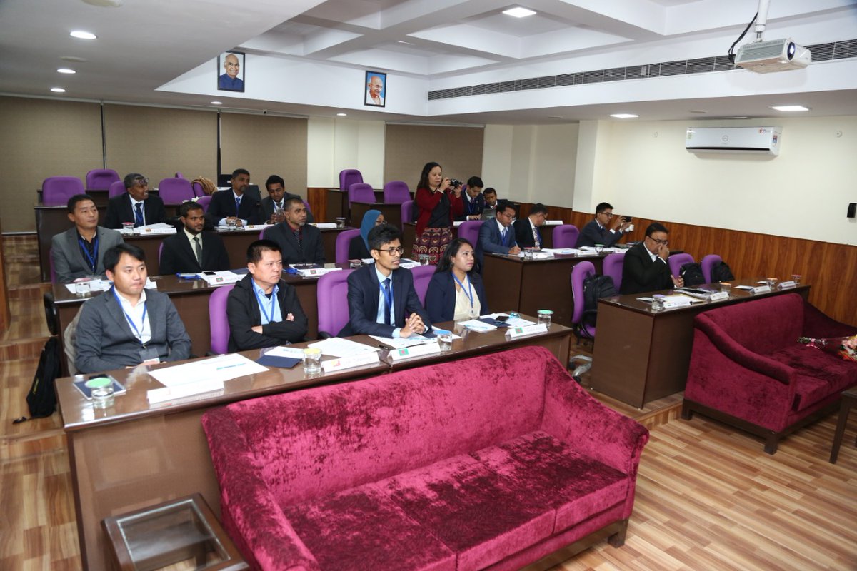 nacincbic's tweet photo. NACIN Faridabad, in collaboration with Asian Development Bank(ADB) is conducting a workshop for SASEC Customs Administrations on Customs Cooperation on 17-18 December, 2019. It is attender by 21 Senior Customs officials from SASEC coumtries and representatives from ADB. https://t.co/85laneEQ2r