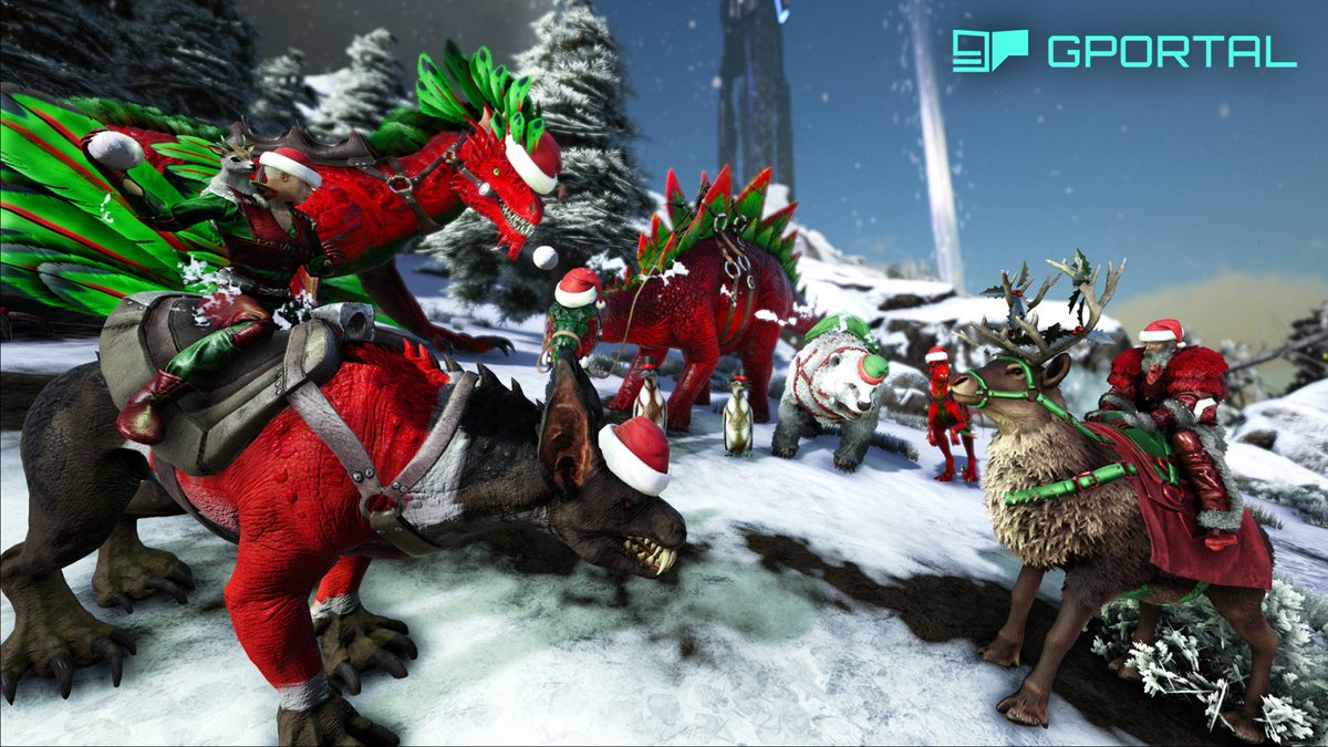 G Portal Com English على تويتر Raptorclaus Has Presents In His Sled Again For The Fourth Time The Big Winter Fun Takes Place In Ark Winterwonderland4 Brings You Not Only Decorative Objects You Can