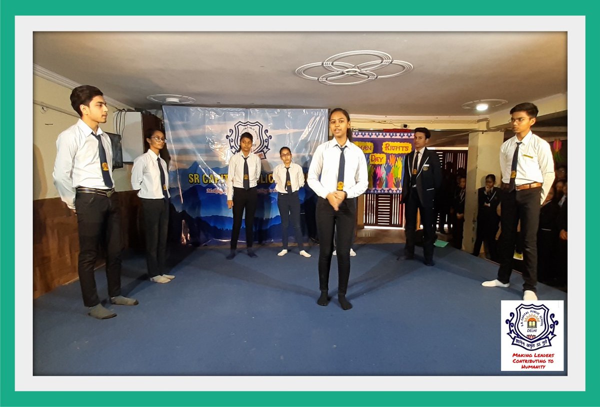#humanrightday was celebrated in the #school. The info of Universal Declaration of #HumanRights #UDHR was given by the #SocialScience Club of school #skit <a href="/UN/">United Nations</a> <a href="/UNICEFIndia/">UNICEF India</a>  <a href="/UNESCO/">UNESCO 🏛️ #Education #Sciences #Culture 🇺🇳</a> <a href="/UNinIndia/">United Nations in India</a> <a href="/Refugees/">UNHCR, the UN Refugee Agency</a> <a href="/UNGlobalPR/">United Nations</a>  @UNGC <a href="/hwpl_kr/">HWPL</a> <a href="/HWPL_Chicago/">HWPL WORLD PEACE</a> <a href="/SLNIndia/">SLN Foundation</a> <a href="/GSF_talks/">Global Schools Forum</a> <a href="/globalcompact/">UN Global Compact</a>