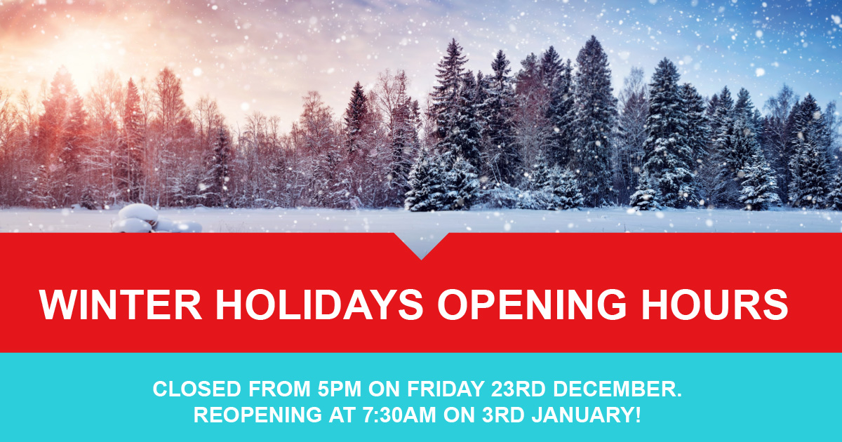 "I saw the sign" 😉 and ours says we will be closed from 5pm on the 23rd of December to the 3rd of January for the winter break! ⤵️❄️☃️

Get those last orders in now: ow.ly/GYxG30pV7OS