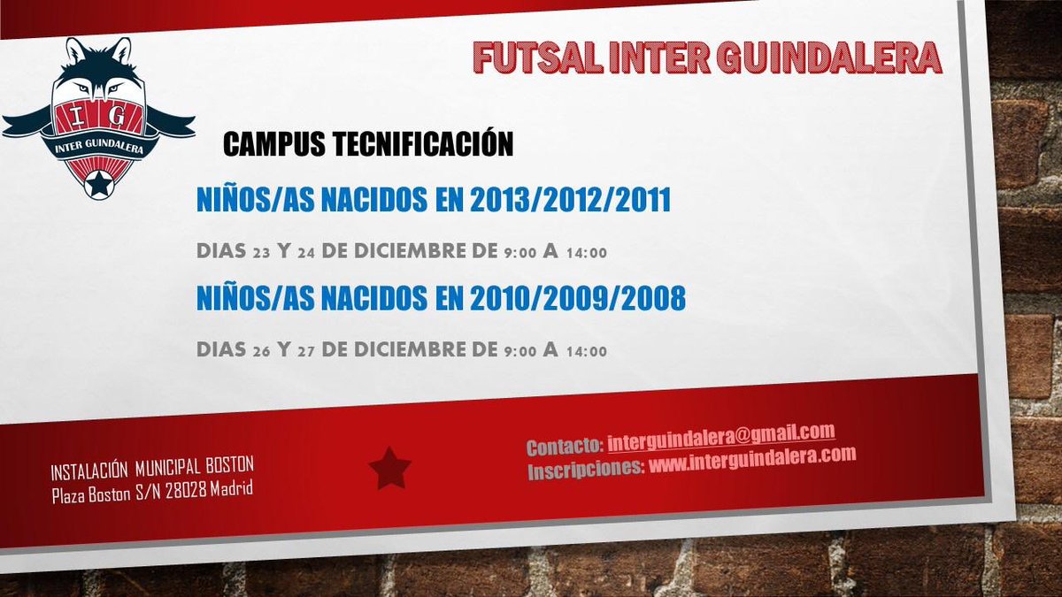 Inter Guindalera tweet media