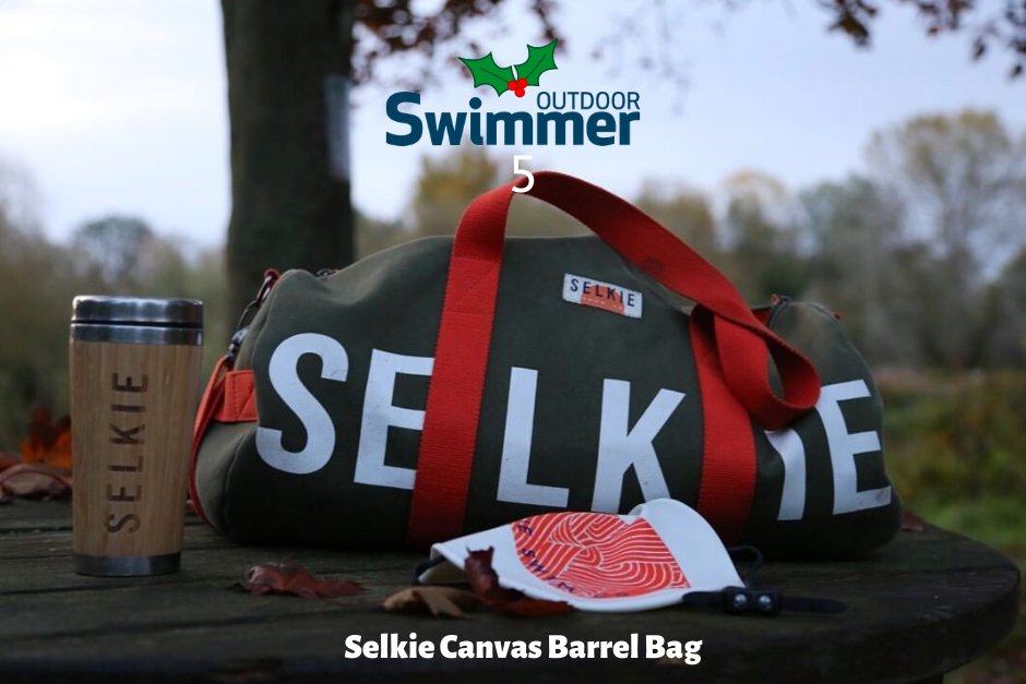 Day 5! 🎅 Today we're giving away an amazing <a href="/SelkieSwimCo/">Selkie Swim Co.</a> Canvas Barrel Bag!

Like and retweet this post for a chance to win!