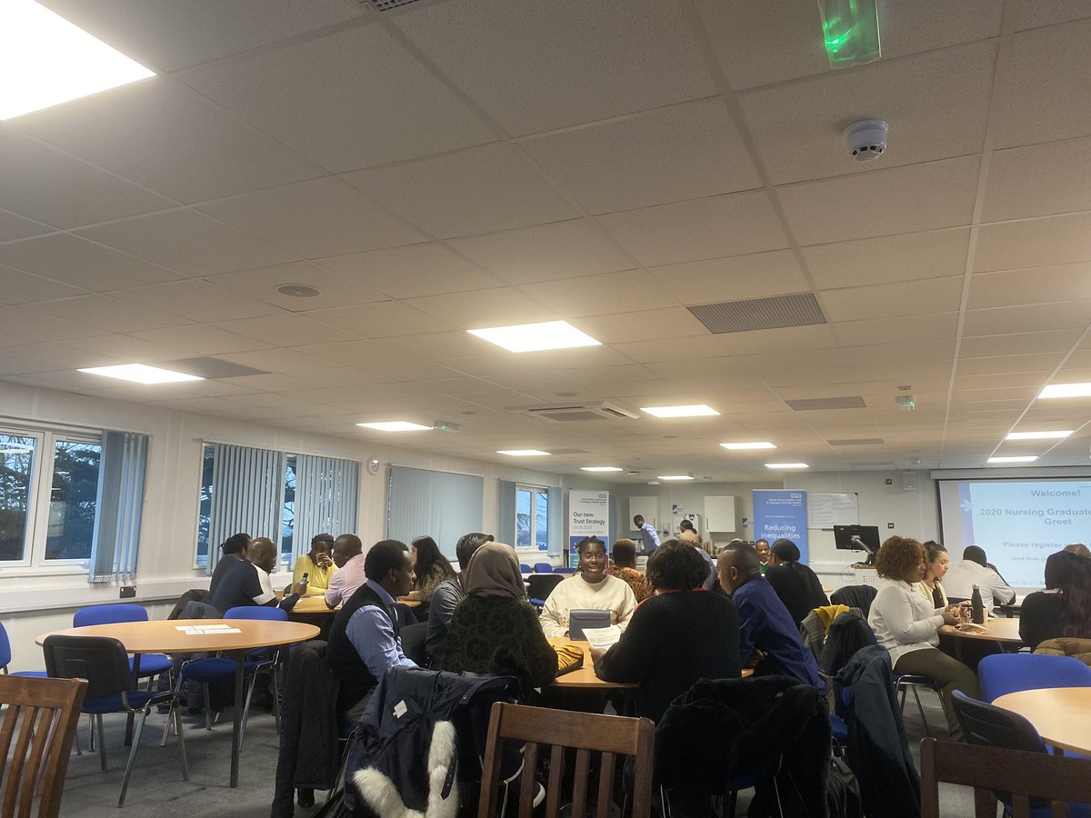 NDT_SWLSTG's tweet photo. @SWLSTG welcome all our student nurses for our #2020MeetandGreet !! 

We are super excited to have you to talk about the opportunities we have in the Trust ☺️

Big thanks to @ScottTopping_ &amp; @Ekta_05_ for organising, &amp; help from our NDT elves Shenice, @SiraadSL &amp; @MentalLondon ✨ https://t.co/J8ScCNfEiE