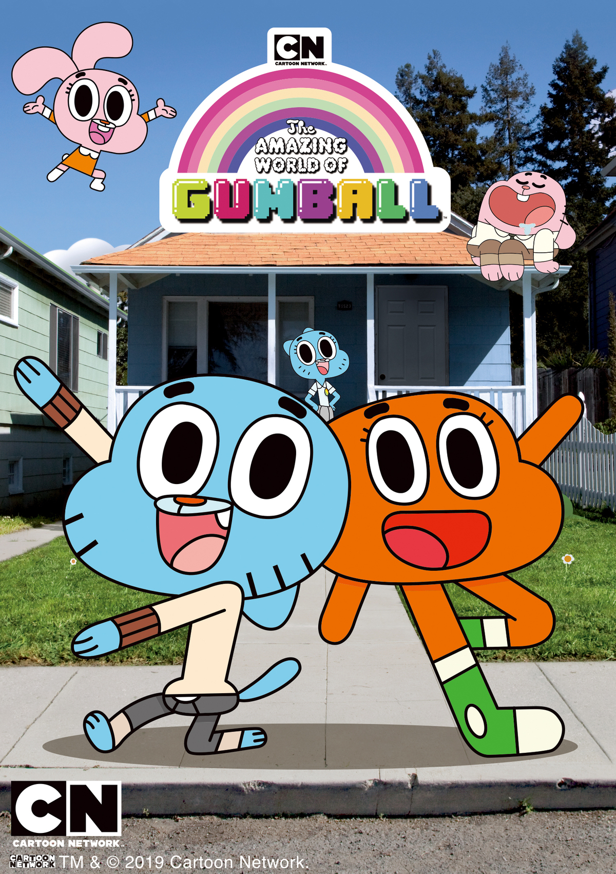 Tsutaya Discas おかしなガムボール 主人公は青いネコ 父はウサギ 親友は金魚 クラスメートは恐竜や折り紙のクマ 風船やロボット ハチャメチャ設定のキャラクターが次から次へと笑いを振りまく Tsutaya Tvなら1話 62話まで配信レンタル中 Tsutaya Discas おかしなガムボール 主人公は青いネコ 父はウサギ 親友は金魚 クラスメートは恐竜や折り紙のクマ 風船やロボット ハチャメチャ設定のキャラクターが次から次へと笑いを振りまく Tsutaya Tvなら1話 62話まで配信レンタル中