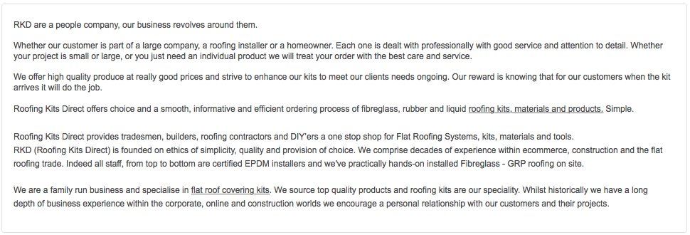 Want to know a little more about roofingkitsdirect.co.uk #ecommerce #roofingsupplies #flatroof #roofers