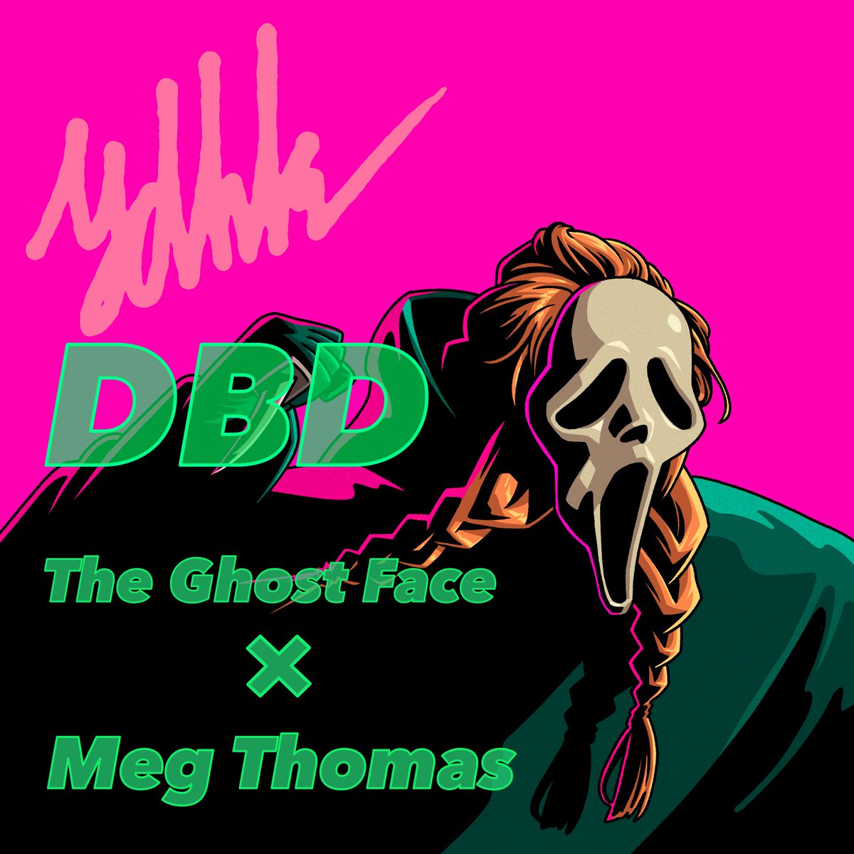 Dead By Daylight The Ghost Face Meg T 勇者ヨシダヒコ のイラスト