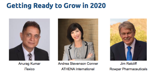 Wrap-up 2019 and Get Ready to Grow in 2020! In our next #globinar hear from 3 extraordinary leaders including Andrea Conner <a href="/andrea_s_conner/">Andrea Conner</a> of <a href="/ATHENAleaders/">ATHENA International</a> on new opportunities and more success... Wednesday, 12/18 at 11am ET #trade #export globalchamber.org/events/2019/12…