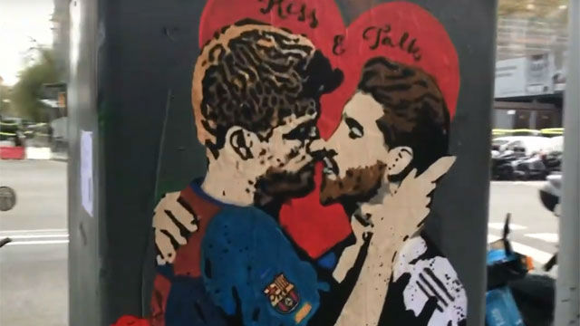 Gerard Piqué y Sergio Ramos protagonizan una imagen viral.