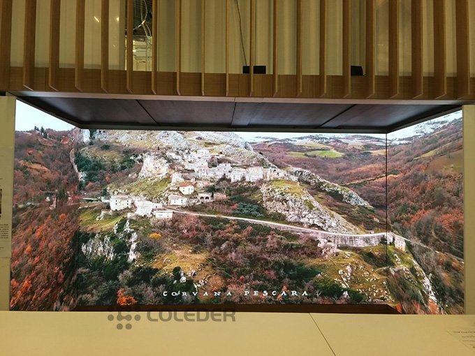 Ccoleder's tweet image. Coleder A1.2 series fine pitch led display applicated for italy. 💪😃#Coleder #FinePitchLedDisplay #LedVideoWall