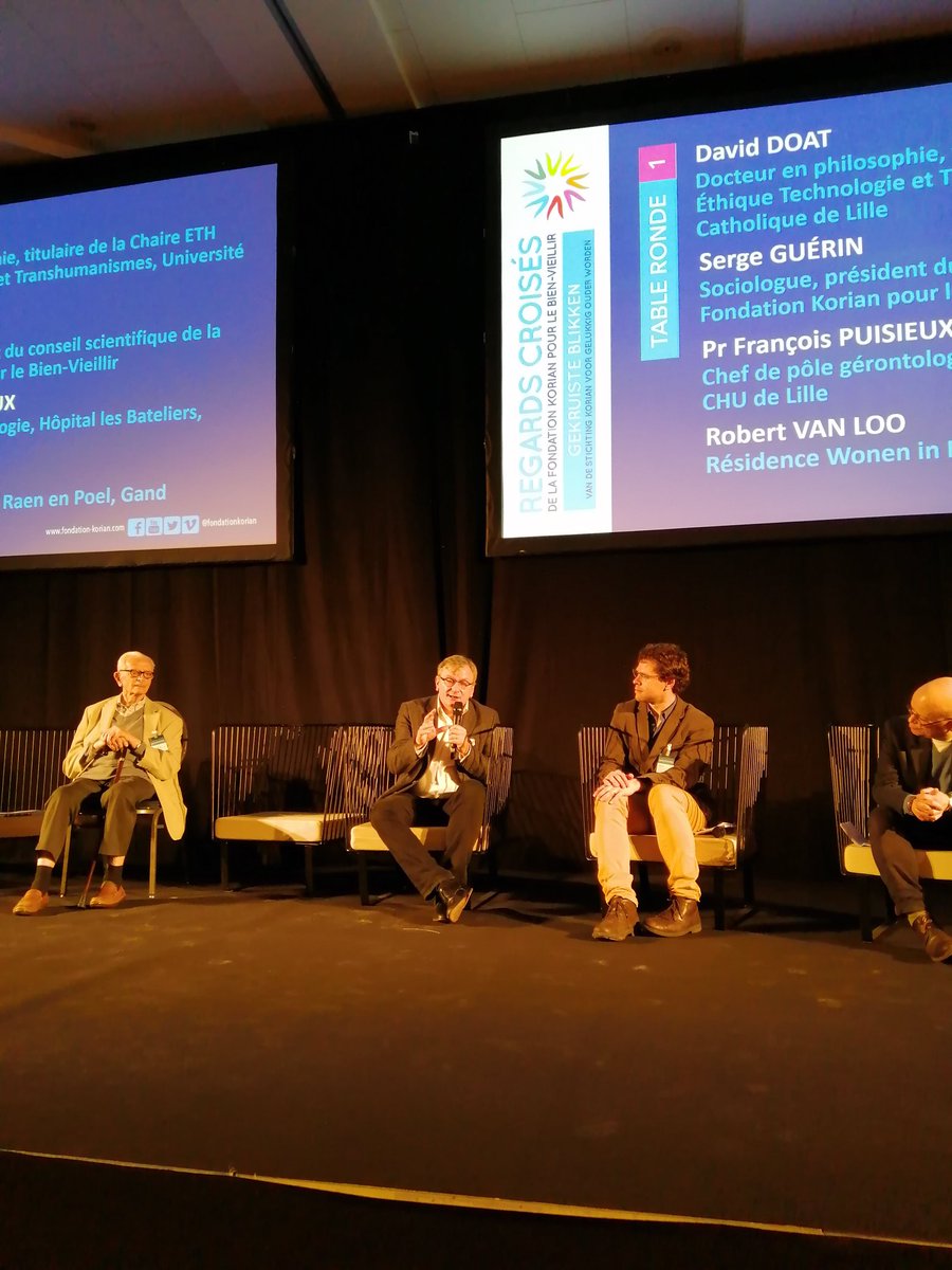 AimerSoigner's tweet photo. " Une personne âgée, même en #Ehpad, peut offrir une aide aux enfants." Pr François Puiseux @CHU_Lille #rolesocial #Matinalefkbv 🇧🇪 @AudeLetty @Guerin_Serge https://t.co/78Gnjf9d9i